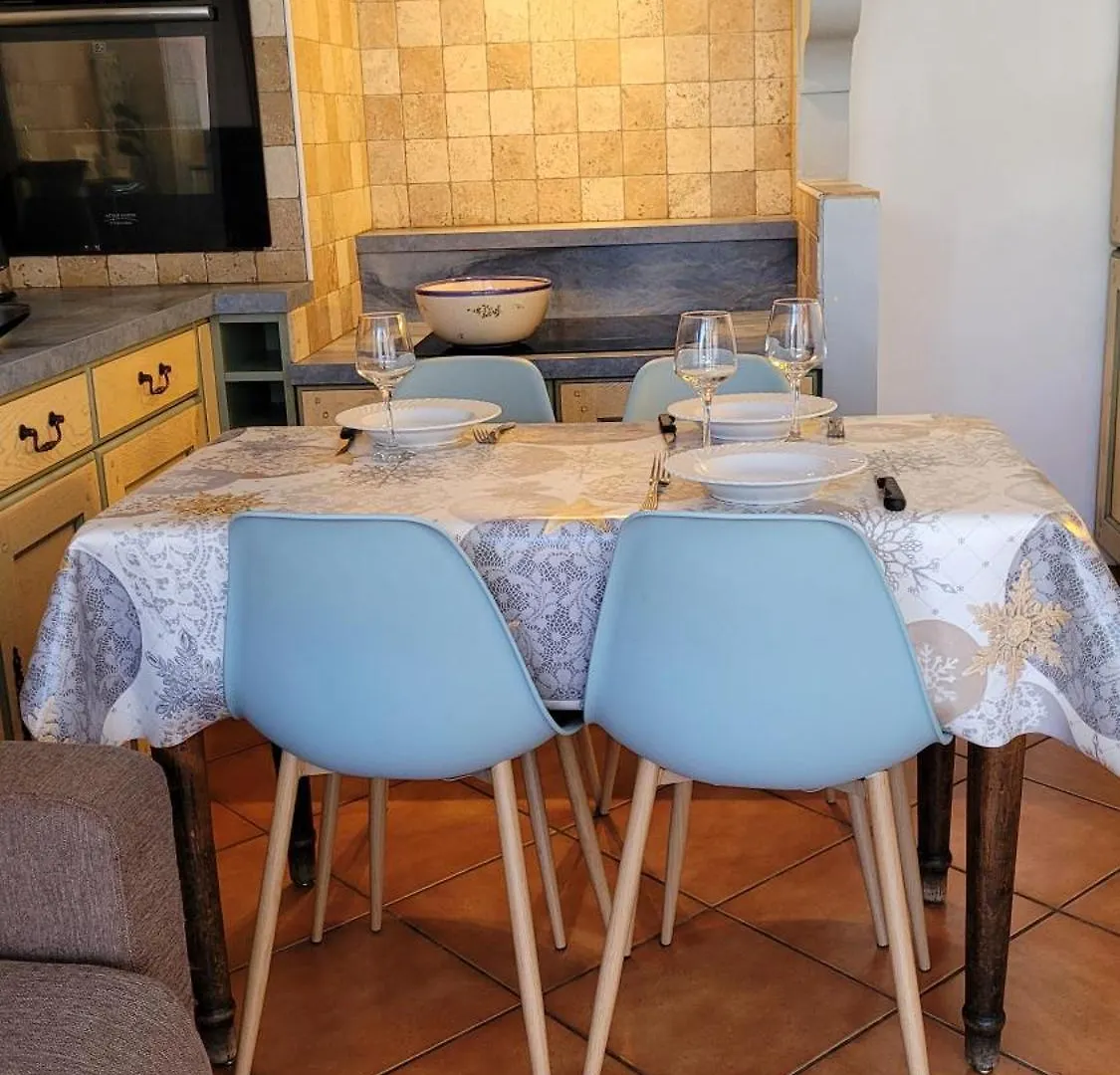 Appartement Chalet Coquelicot confort cosy au coeur du village de Saint Martin France